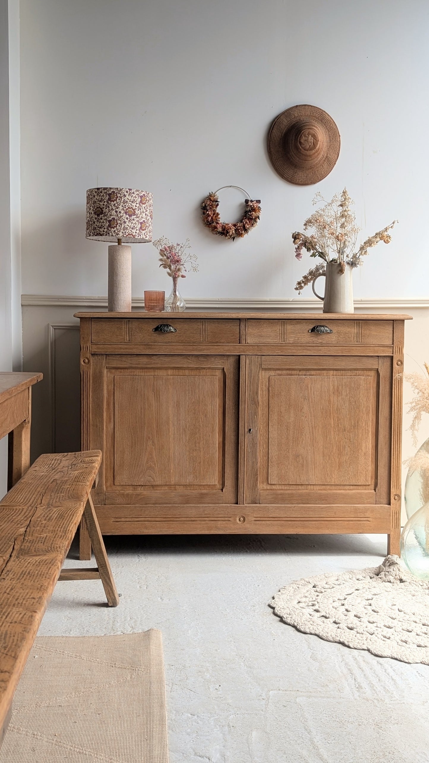 Buffet ancien en chêne