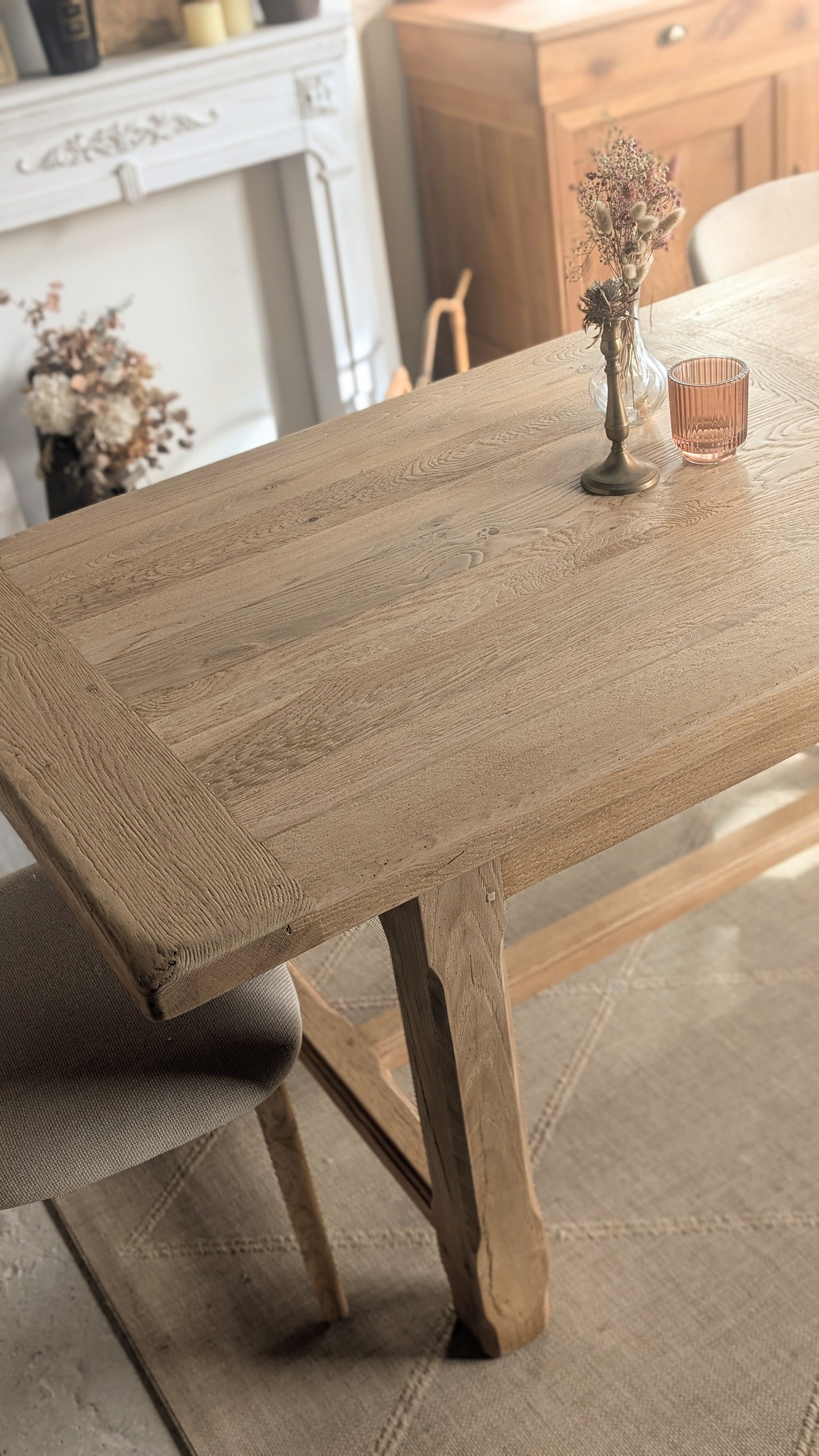 Table rectangulaire en chêne