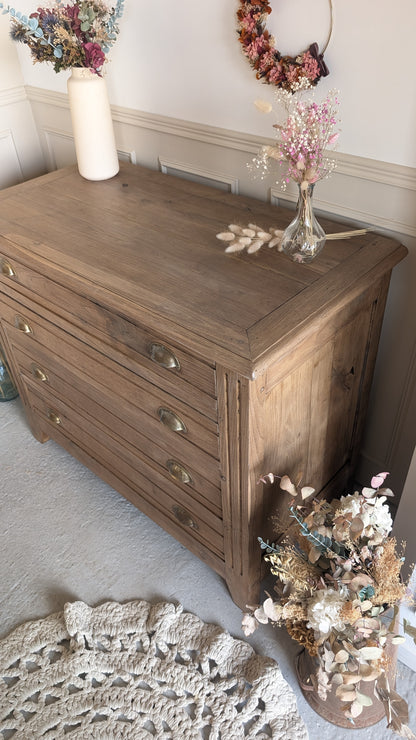 Commode en chêne