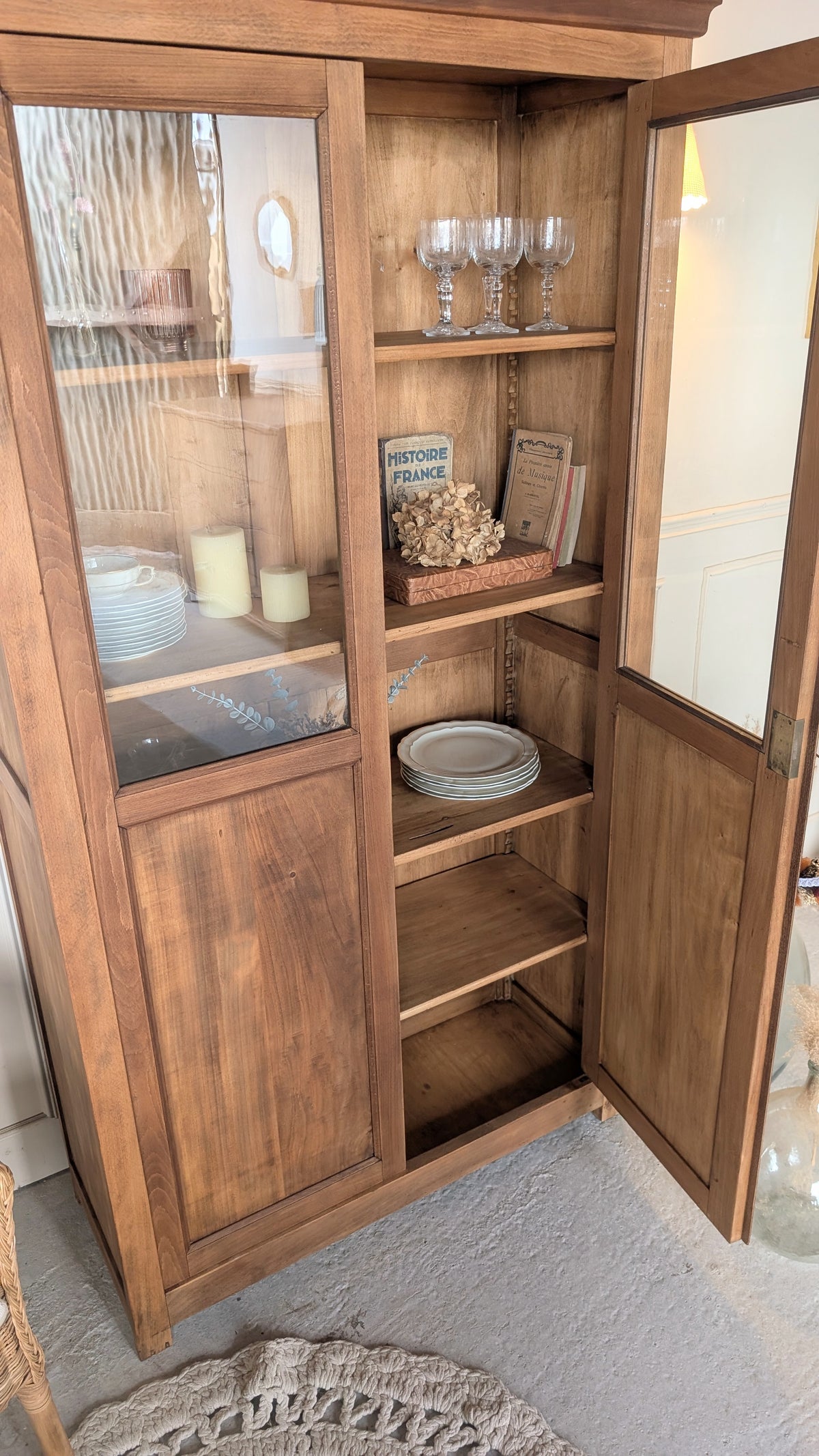 Vitrine ancienne