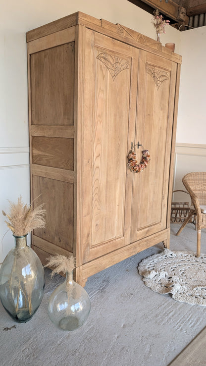 Armoire en Chêne Art déco