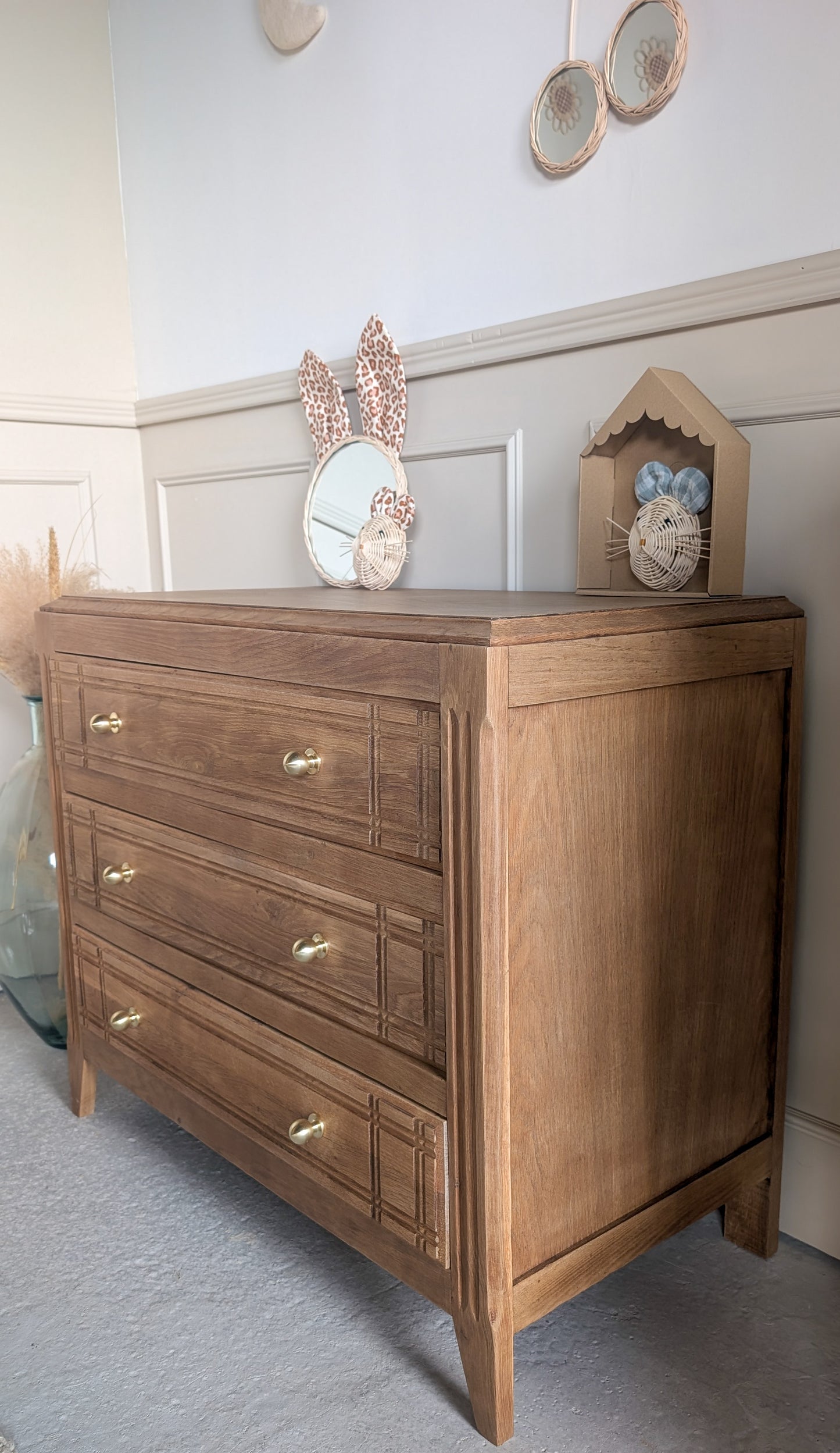 Commode en chêne