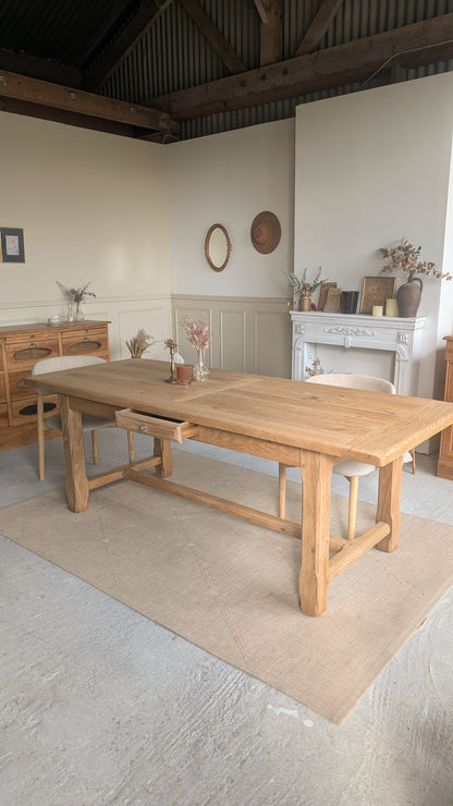 Table rectangulaire en chêne