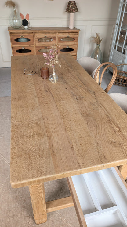 Table rectangulaire en chêne
